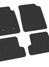 FlexTread Floor Mats Tire Tread | Scorched Earth Scene Black Chevrolet Colorado | GMC Canyon 2015-2022                                     - NGTT22000001 - Image 2