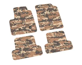 FlexTread Floor Mats Tire Tread | Scorched Earth Scene Cyberflage Chevrolet Colorado | GMC Canyon 2015-2022