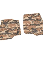 FlexTread Floor Mats Tire Tread | Scorched Earth Scene Cyberflage Ford F-250 | 350 | 450 | 550 2017-2022                                     - NGTT31000202 - Image 2