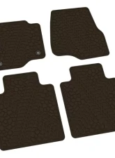 FlexTread Floor Mats Tire Tread | Scorched Earth Scene Brown Ford F-250 | 350 | 450 | 550 2017-2022                                     - NGTT32000098 - Image 2