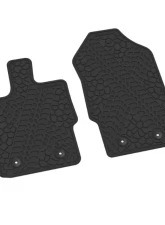 FlexTread Floor Mats Tire Tread | Scorched Earth Scene Black Ford Ranger 2019-2022                                     - NGTT33000001 - Image 2