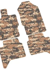 FlexTread Floor Mats Tire Tread | Scorched Earth Scene Cyberflage Ford Ranger 2019-2022                                     - NGTT34000202 - Image 2