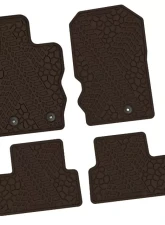 FlexTread Floor Mats Tire Tread | Scorched Earth Scene Brown Ford Bronco 2021-2022                                     - NGTT49000098 - Image 2