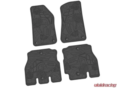 FlexTread 4Piece Black Crawler Scene Jeep Gladiator 2020-2024 - NGCR45000001
