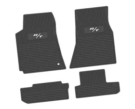 4 Pieces Black w/ White Insert Custom Vintage Scene w/ R/T (2008-2014) Insert Dodge Challenger RWD 2008-2010