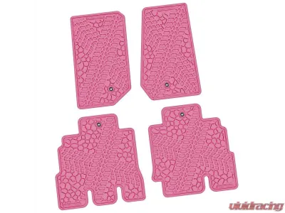 FlexTread 4Piece Pink Tire Tread/Scorched Earth Scene Jeep Wrangler JKU 2007-2013 - NGTT03000074