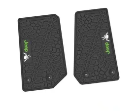2 Pieces Black w/ Lime 