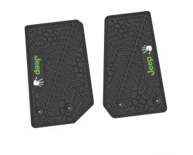 2 Pieces Black w/ Lime 