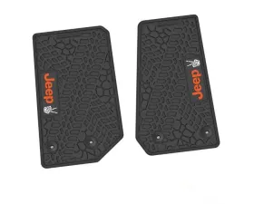2 Pieces Black w/ Orange 