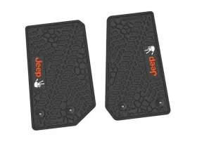 2 Pieces Black w/ Orange 