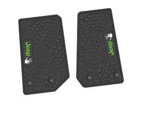 2 Pieces Black w/ Lime 