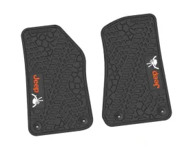2 Pieces Black w/ Orange 