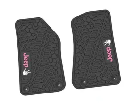 2 Pieces Black w/ Pink 
