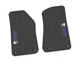2 Pieces Black w/ Purple 