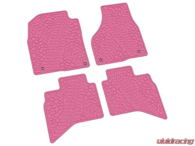 4 Pieces Pink Tire Tread/Scorched Earth Scene Ram 1500 | 1500 Classic 2012-2021 - NGTT12000074