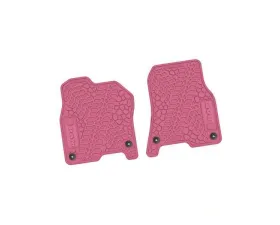 2 Pieces Pink Tire Tread/Scorched Earth Scene w/ RAM Logo & Text Insert Ram 1500 2019-2024