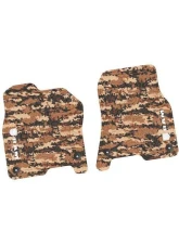 FlexTread Floor Mats Tire Tread | Scorched Earth Scene Cyberflage with White Ram 2019-2022                                     - NGTT16010207 - Image 3