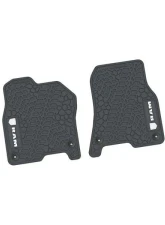 FlexTread Floor Mats Tire Tread | Scorched Earth Scene Grey with White Ram 2019-2022                                     - NGTT16010848 - Image 3