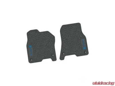 2 Pieces Grey w/ Dark Blue Insert Tire Tread/Scorched Earth Scene w/ RAM Head & Text Logo Insert Ram 1500 2019-2024 - NGTT16010860