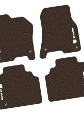 FlexTread Floor Mats Tire Tread | Scorched Earth Scene Brown with White Ram 1500 2019-2022                                     - NGTT18010748 - Image 3