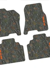 FlexTread Floor Mats Tire Tread | Scorched Earth Scene Rugged Woods with Orange Ram 1500 2019-2022                                     - NGTT18016205 - Image 3