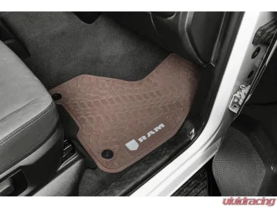 FlexTread Floor Mats Tire Tread | Scorched Earth Scene Brown Ram 2500 | 3500 2020-2022 - NGTT19010098