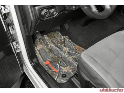 FlexTread Floor Mats Tire Tread | Scorched Earth Scene Rugged Woods with White Ram 2500 | 3500 2020-2022 - NGTT19010204