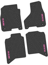 FlexTread Floor Mats Tire Tread | Scorched Earth Scene Black | Pink Ram 2500 | 3500 2020-2022                                     - NGTT19016974 - Image 5