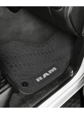 FlexTread Floor Mats Tire Tread | Scorched Earth Scene Black | Pink Ram 2500 | 3500 2020-2022                                     - NGTT19016974 - Image 3