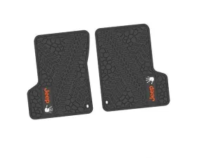 2 Pieces Black w/ Orange 
