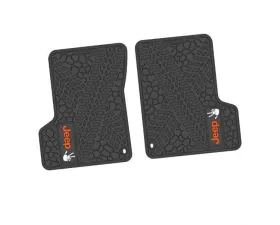 2 Pieces Black w/ Orange 