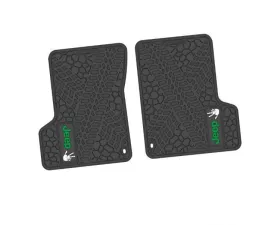 2 Pieces Black w/ Green 