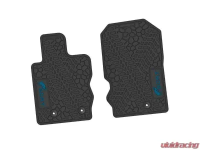 2 Pieces Black w/ Dark Blue Insert Tire Tread/Scorched Earth Scene w/ GOAT Insert Ford Bronco 2 | 4 Door 2021-2024 - NGTT48058960