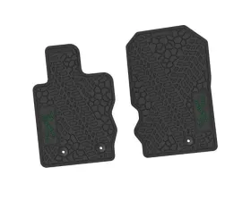 2 Pieces Black w/ Green Insert Tire Tread/Scorched Earth Scene w/ Running Wild Insert Ford Bronco 2 | 4 Door 2021-2024