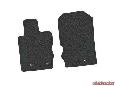 2 Pieces Black w/ Green Insert Tire Tread/Scorched Earth Scene w/ Running Wild Insert Ford Bronco 2 | 4 Door 2021-2024 - NGTT48059968
