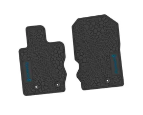 2 Pieces Black w/ Dark Blue Insert Tire Tread/Scorched Earth Scene w/ Squatch Insert Ford Bronco 2 | 4 Door 2021-2024
