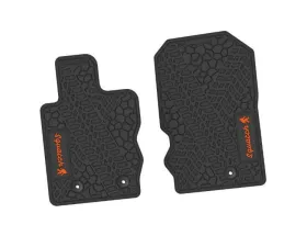 2 Pieces Black w/ Orange Insert Tire Tread/Scorched Earth Scene w/ Squatch Insert Ford Bronco 2 | 4 Door 2021-2024