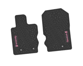 2 Pieces Black w/ Pink Insert Tire Tread/Scorched Earth Scene w/ Squatch Insert Ford Bronco 2 | 4 Door 2021-2024