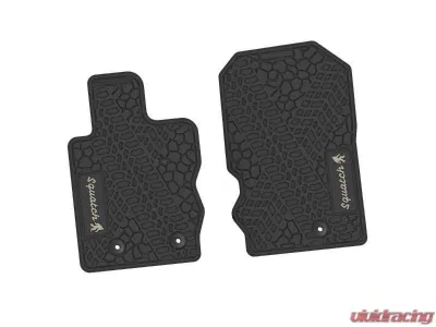 2 Pieces Black w/ Light Gray Insert Tire Tread/Scorched Earth Scene w/ Squatch Insert Ford Bronco 2 | 4 Door 2021-2024 - NGTT48060980
