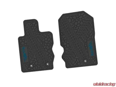 2 Pieces Black w/ Dark Blue Insert Tire Tread/Scorched Earth Scene w/ GOAT/Mountain Insert Ford Bronco 2 | 4 Door 2021-2024 - NGTT48063960