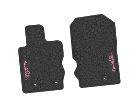 2 Pieces Black w/ Pink Insert Tire Tread/Scorched Earth Scene w/ Squatch/Mountain Insert Ford Bronco 2 | 4 Door 2021-2024