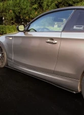 Street Aero Cross Faded Side Skirt Splitter Set BMW 135i 2010                                     - s-ssa-bmw-001-cf-s75.5c - Image 10