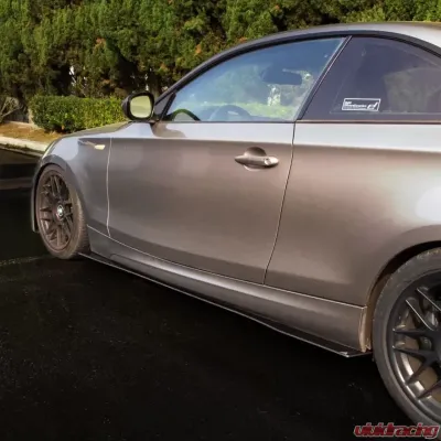 Street Aero Cross Faded Side Skirt Splitter Set BMW 135i 2010 - s-ssa-bmw-001-cf-s75.5c