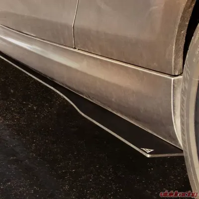 Street Aero Cross Faded Side Skirt Splitter Set BMW 135i 2010 - s-ssa-bmw-001-cf-s75.5c