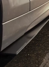 Street Aero Cross Faded Side Skirt Splitter Set BMW 135i 2010                                     - s-ssa-bmw-001-cf-s75.5c - Image 13