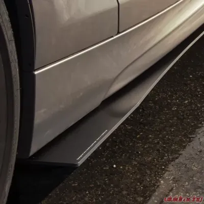 Street Aero Cross Faded Side Skirt Splitter Set BMW 135i 2010 - s-ssa-bmw-001-cf-s75.5c