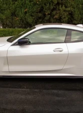 Street Aero Cross Faded Side Skirt Splitter Set BMW 430i Coupe 2022                                     - s-ssa-bmw-004-cf-s82c - Image 9