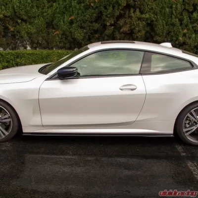 Street Aero Cross Faded Side Skirt Splitter Set BMW 430i Coupe 2022 - s-ssa-bmw-004-cf-s82c