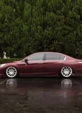 Street Aero Cross Faded Side Skirt Splitter Set Honda Accord Sedan 2012-2017                                     - s-ssa-hon-001-cf-s79 - Image 8