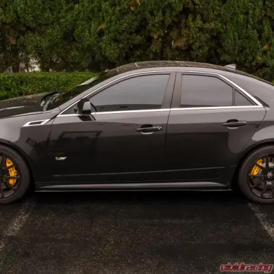 Street Aero Cross Faded Side Skirt Splitter Set Cadillac CTS-V Sedan 2009-2015 - s-ssa-cad-002-cf-s81.5